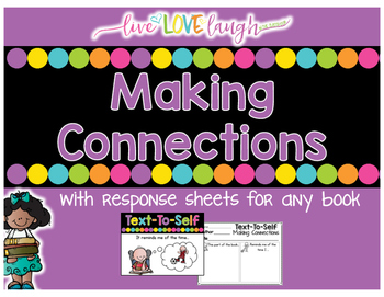 Preview of Making Connections Poster Set and Response Sheets