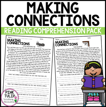 Preview of Making Connections (Connecting) - Reading Worksheet Pack