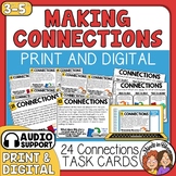 Making Connections Task Cards - Text to Self Text to Text 