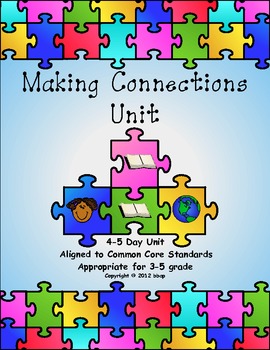 Preview of Making Connections Unit, aligned to common core standards, grades 3-5