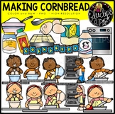 Making Cornbread Clip Art Set {Educlips Clipart}