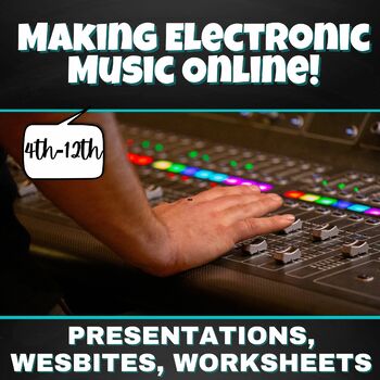 Preview of Making Electronic Music Online! ( No Student Tech Required)