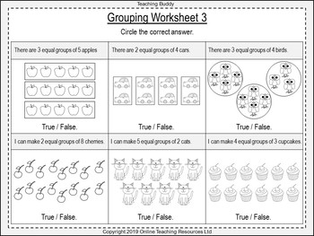 making equal groups an introduction to division by the teaching buddy