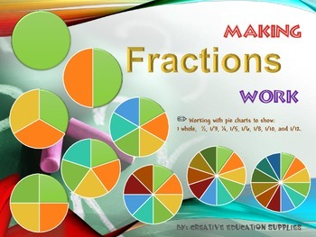 Preview of Making Fractions Work: 1 Whole to 1/12th