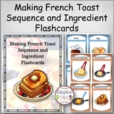 Making French Bread Sequence and Ingredient Flashcards