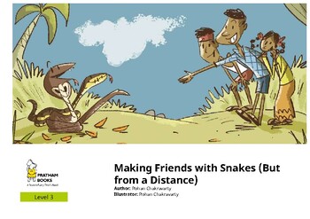 Preview of Making Friends With Snakes – educational nature comic