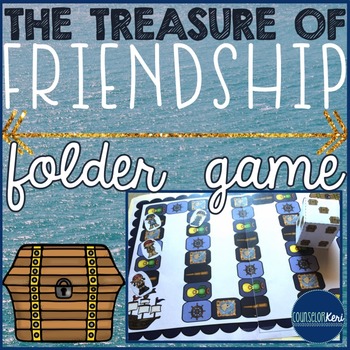 Preview of Friendship Counseling Game: Making Friends File Folder Game