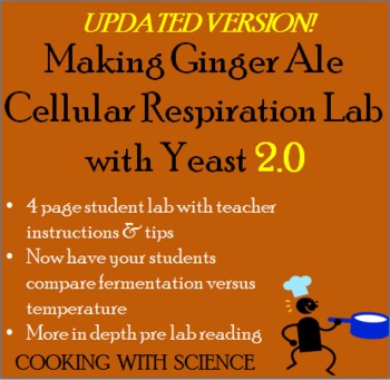 Preview of “Making Ginger Ale” A Cellular Respiration Lab with Yeast
