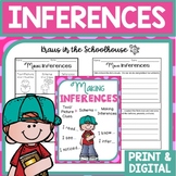 Making Inferences Worksheets Activities | Easel Activity D