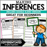 Reading Comprehension Making Inferences Worksheets Inferring Passages