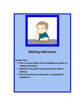 Preview of Making Inferences