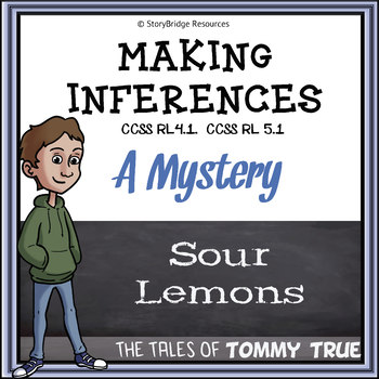 Preview of Making Inferences- A Short Mystery Story for Reading Comprehension