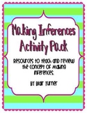 Making Inferences Activity Pack