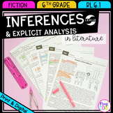 Making Inferences & Analysis - 6th Grade Reading Comprehen