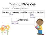 Making Inferences: Anchor chart and activity