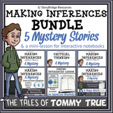 Making Inferences BUNDLE-A Mini-Lesson and 5 Short Mystery