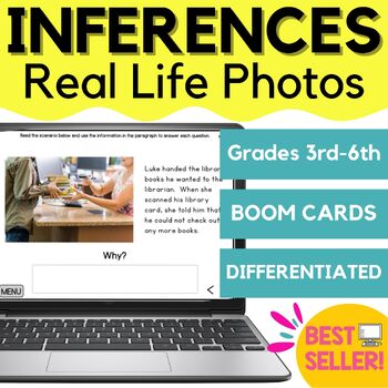 Preview of Making Inferences Boom Cards™ | Digital Resource