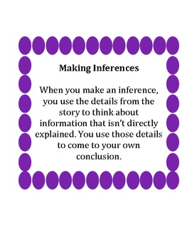 Preview of Making Inferences COMPLETE PACKET!!