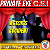 Making Inferences - CSI Literacy Mystery Activity - Actor'
