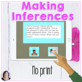 Making Inferences Digital Interactive PDF Speech Therapy