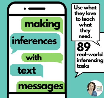 Preview of Making Inferences & Other Language Tasks with Text Messages