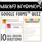 Making Inferences Google Forms™ Quiz