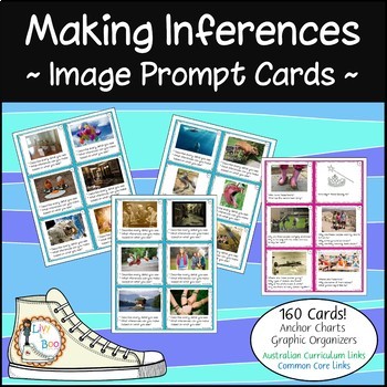 Making Inferences Using Photos Image Prompt Cards By Livy And Boo