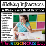 Making Inferences Lesson, Practice and Assessment