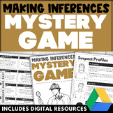 Making Inferences Lesson - Solving a Mystery Game - Case o