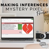 Making Inferences Mystery Pixel FREEBIE [google sheets™, n