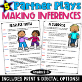 Making Inferences Partner Plays (2nd and 3rd) Printable an