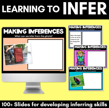 Preview of Making Inferences - Learning to Infer with Pictures, Photos & Text - PowerPoint