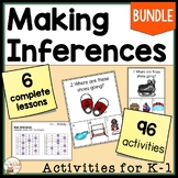 Making Inferences Reading Comprehension Anchor Charts & Ce