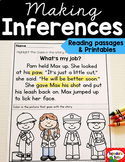 Making Inferences Reading Comprehension Passages & Printab