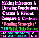 Making Inferences. Reading Strategies Practice & Worksheet