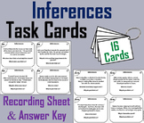 Making Inferences Task Cards Activity