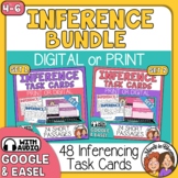 Making Inferences Task Cards Bundle Google Digital Reading