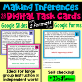 Making Inferences Task Cards Using Google Forms or Slides: