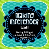 Making Inferences Unit, Grades 3-5, Common Core Reading
