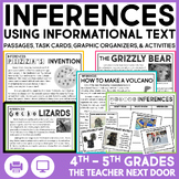 Making Inferences Informational Text Nonfiction Inference 