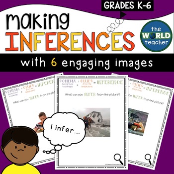 Preview of Inferring With Pictures | Schema + Clues = Inference