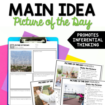 Preview of Making Inferences With Pictures: Nonfiction Main Idea