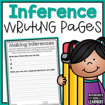 Preview of Making Inferences Writing Unit