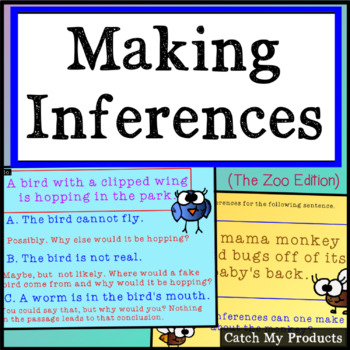 Preview of Making Inferences First Grade for PROMETHEAN Board
