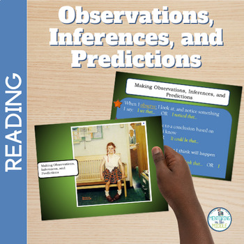 Preview of Inferences and Predictions using Photos - Close Analysis of Pictures and Text