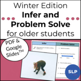 Problem Solving for Speech Therapy | Winter Scenarios for 