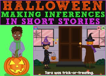 Preview of Making Inferences in Halloween Short Stories