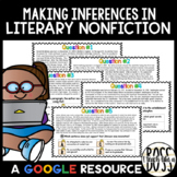 Making Inferences in Literary Nonfiction Digital Task Cards