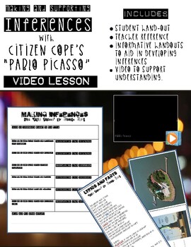 Preview of Making Inferences with Citizen Cope's "Pablo Picasso"