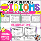 Idioms Worksheets Making Inferences with Idioms  Reading C